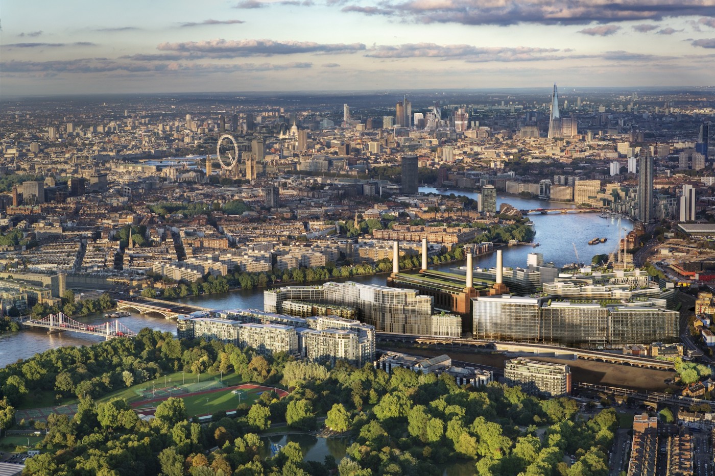 London, Battersea Sky View