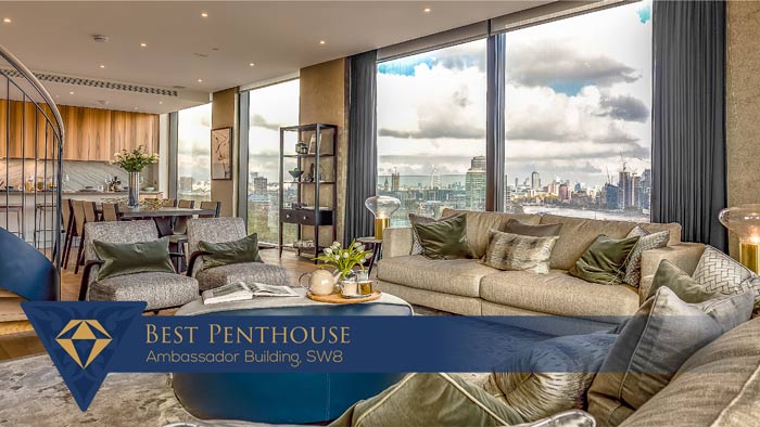 Embassy Gardens - Henry Wiltshire's 2016 winner for Best London Penthouse