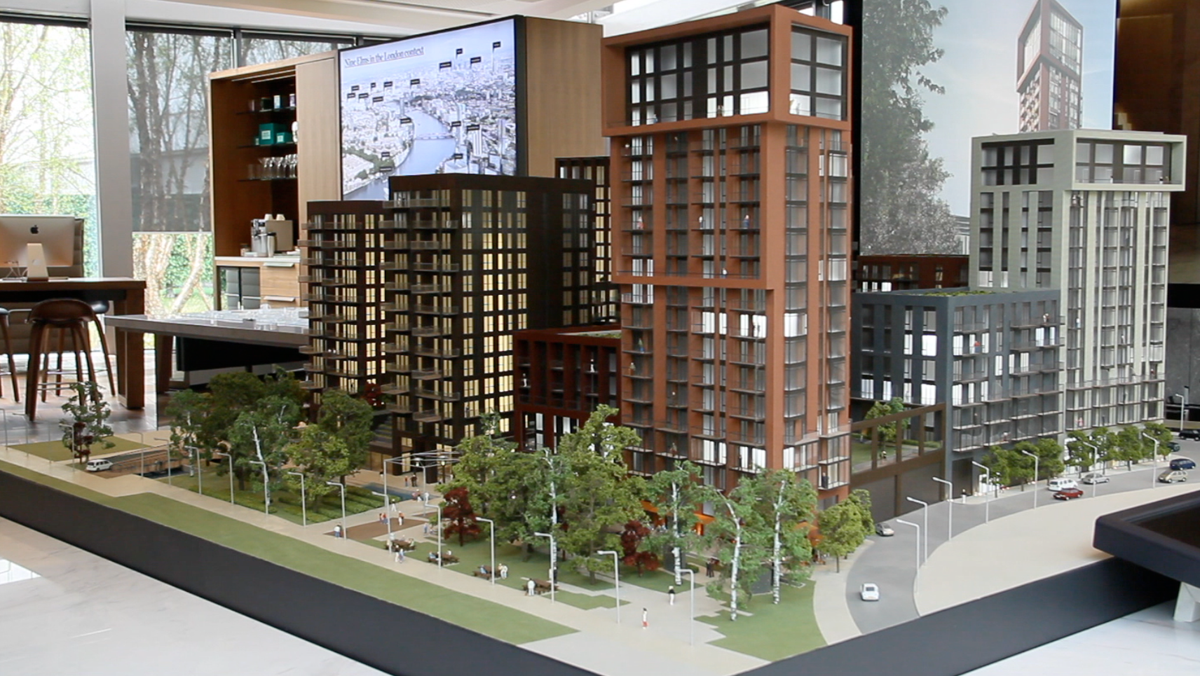 Embassy garden model